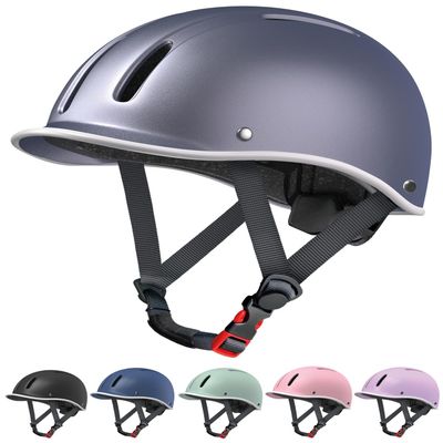 Bike Helmet for Adult, Adjustable Cycling Helmet for Men & Women, CPSC & ASTM Certified, Multi-Sport Helmet for Road Biking, Skateboarding, Scooter, Ebike, Commuting