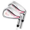 YWZQWJBC Lady Golf Iron - #7 CNC Face with Carbon Shaft/Steel Shaft Golf Club Iron for Right Handed Female Golf Club (with Carbon Shaft,#7) view 3