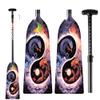 Z&J SPORT Adjustable Dragon Boat Paddle, IDBF Approved Carbon Fiber Paddle, Dragon Graphic Paddle with Adjuster for Dragon Boat Race with Adjustable T Handle (LON13) view 1