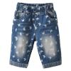 Toddler Girls Shorts Butterfly Prints Shorts Denim Shorts Kids Girls Casual Shorts Teen Girls (Blue, 18-24 Months) view 1