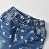 Toddler Girls Shorts Butterfly Prints Shorts Denim Shorts Kids Girls Casual Shorts Teen Girls (Blue, 18-24 Months) view 2