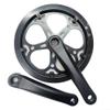 40T / 48T / 52T 170MM Single Speed Crankset, Square Hole Crankarms For MTB/Road Bike/Fixed Gear Bike/Mountain Bike Cycling Road Bike, Chain Guard Crankset, High Speed Chainring (48T) view 1