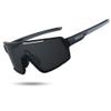 EKOZACK Cycling Sunglasses for Men Women Big Large Driving Fishing Mountain Bike Baseball Sun Glasses UV Protection Black Shades view 1