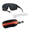 EKOZACK Cycling Sunglasses for Men Women Big Large Driving Fishing Mountain Bike Baseball Sun Glasses UV Protection Black Shades view 2