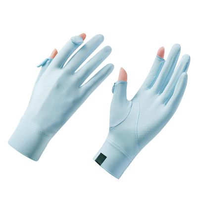 IPENNY Women UV Sun Protection Gloves Full Finger Touchscreen Non Slip Breathable Summer Outdoor Gloves for Women Girls