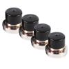 DUIBAII 4PCS 2.717" Stainless Steel Trailer Bearings Buddy,Trailer Bearing Cap,Trailer Wheel Bearing with Protective Grease view 1