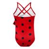 Dressy Daisy Little Girls Ladybug Red & Black Polka Dots One Piece Bathing Suit Swimsuit Swimwear Size 4-5T 094 view 2