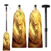 Z&J SPORT Adjustable Dragon Boat Paddle, IDBF Approved Carbon Fiber Paddle, Dragon Graphic Paddle with Adjuster for Dragon Boat Race with Adjustable T Handle (LON02) view 1