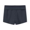 NUFIWI Women Knit Fold Over Shorts High Waist Slim Fit Stretchy Yoga Shorts Summer Casual Active Jogger Bottoms(Grey,Small) view 4