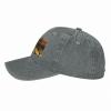 Baseball Cap Golf Dad Hat for Men Women Adjustable Baseball Hat African Grassland Animals Trucker Hat Cowboy Cap Gray view 4