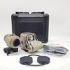 Holographic 558 Sights Red Green Dot Sight Scope with G43 3X Magnifier Switch to Side Quick Detachable QD Mount (558+G43, Gold) view 4