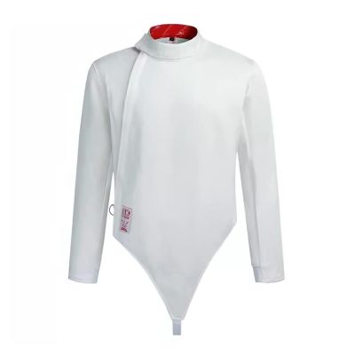 KXJPIZIYB Fencing Uniform, Fencing Protective Clothing Tops, 350N, Adult and Children Foil/Epee/Saber Equipment(Color:White Left Hand,Size:40#)