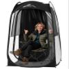 Sportneer Sports Tent: 1 Person Instant Shelter with Ultra Visibility for Cold Day - Lightweight Portable Pop Up Tent for Sports Event, Protection from Cold Wind and Rain, 37" Lx 37" W x 63.5" H view 1