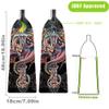 Z&J SPORT Adjustable Dragon Boat Paddle, IDBF Approved Carbon Fiber Paddle, Dragon Graphic Paddle with Adjuster for Dragon Boat Race with Adjustable T Handle (LON15) view 2