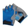 Kids Half Finger Cycling Gloves Non-Slip Breathable Fingerless Bike Riding Gloves Shockproof Sports Training Gloves UV Protection Outdoor Bike Riding Skateboard Gloves for Boys Girls 5-12Y view 3