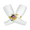 ASYG Funny Us Virgin Islands Flag Sports Sun Protection Arm Sleeves Cooling Arm Sleeves for Men Women Adults view 2
