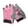 Kids Half Finger Cycling Gloves Non-Slip Breathable Fingerless Bike Riding Gloves Shockproof Sports Training Gloves UV Protection Outdoor Bike Riding Skateboard Gloves for Boys Girls 5-12Y view 4