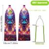 Z&J SPORT Adjustable Dragon Boat Paddle, IDBF Approved Carbon Fiber Paddle, Dragon Graphic Paddle with Adjuster for Dragon Boat Race with Adjustable T Handle (LON01) view 2