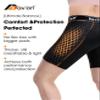 Davion Women Softball Sliding Shorts,Compression Padded Shorts for Baseball Football Lacrosse HockeyBlack/White-M, Medium view 2