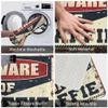CDWS Bedroom Door Decorations Beware of Staffie Rug Retro Rug Fall Outdoor Decorations(Size:50X80CM) view 3