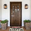CDWS Bedroom Door Decorations Beware of Staffie Rug Retro Rug Fall Outdoor Decorations(Size:50X80CM) view 4