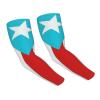 LVGOOKI Cute Puerto Rico Flag Arm Sleeves Puerto Rican Flag Sports Sun Cooling Arm Sleeve for Women Men Cycling, Hiking view 1
