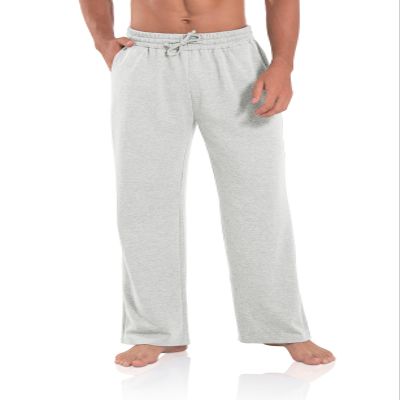 Agnes Urban Mens Sweatpants Joggers Straight Leg Yoga Pants Casual Lounge Pajamas Running Athletic Pants with Pockets Whitegrey S