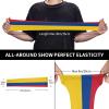 ASYG Cute Funny Colombia Flag Arm Sleeves Cooling Sun Protection Sports Arm Sleeves for Men and Women view 4