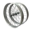 26 inch x 4 Fat Tire Bike Rim Wheel Set 12 Gauge Heavy Duty 36 Spokes Wheelset Snow Beach Cruiser Bicycle Rims Set (Front & Rear) Disc Brake view 1