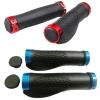 Handlebar Grips Empuaduras Antideslizantes De Silicona para Manillar De Bicicleta De Montaa Y Carretera, Accesorios De Ciclismo Bike Handlebar(Color:Red) view 2