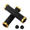 Handlebar Grips Empuaduras De Manillar para Ciclismo, 1 Par, Manillares De Goma Antideslizante para Bicicletas De Montaa Y Bicicletas Cross Con Ruedas Bike Handlebar(Color:A-red) view 4