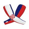ASYG Cute Croatia Flag Arm Sleeves for Men Women,Croatian Flag Sun Protection Arm Sleeves,Sun Sleeves Protection view 2