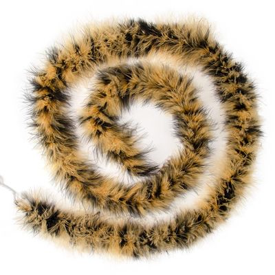 FEARAFTS 30 Gram Marabou Feather Boa for Crafts Women Party Dress up Christmas Tree Decoration 72"