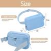 Belt bag Fanny pack crossbody bags for women Everywhere belt bag (Light blue) view 2