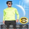NORTHYARD Men's UPF 50+ Hoodie Shirts Long Sleeve Sun Protection Fishing Swim Beach UV SPF Rash Guard Quick Dry Lightweight LEMONYELLOW XL view 3