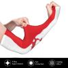 LVGOOKI Cute Italia Flag Italy Italian Flag Arm Sleeves Sports Sun Cooling Arm Sleeve for Women Men Cycling, Hiking view 3