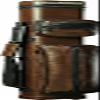 Merichealy Pool Cue Case Billiard Cue Bag 5 Hole Billiard Rod Storage Pack,Portable Storage Bag Billiard Cue Cover,Hold 2 Butts 3 Rods,for Indoor Entertainment Accessories-Brown||90cm view 1