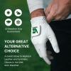 VEASAERS Golf Gloves Men Value 10 Pack Left Hand for Right Handed Golfer, Mens Glove with Gift Box All Weather Grip Soft Breathable (10Pack White, Small(Worn On Left Hand)) view 4
