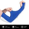 LVGOOKI Cute Honduras Flag Flat Arm Sleeves Sports Sun Cooling Arm Sleeve for Women Men Cycling, Hiking view 3