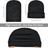 ZOORON Beanie for Men Women Warm Winter Hats Acrylic Knit Cuffed Beanie Cap Unisex view 4