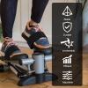 6pcs Adjustable Pedal Straps for Ellipse Leg Exerciser Machine, Feet Pedal Strap Under The Desk Leg Training Exerciser Fitness Strap Home Office Sports Accessories for Fit Foot Prevent Slipping view 3