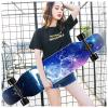 KITCISSL Skateboard 42 Inches Longboard for Cruising Freestyle Downhill Dancing, Long Boards Skateboards for Girls Boys Premium Skateboard Cruiser for Teens Adults Beginners(Color:Green) view 1
