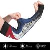 ASYG Cute Funny Cuba Flag Arm Sleeves for Men and Women Cooling Sports Sun Sleeve for Traveling,Walking,Golf view 3