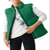 Meikulo Boys Zip Up Puffer Vest Kids Stand Collar Quilted Gilet Sleeveless Jackets Outwear with Pockets view 2