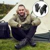 EUBUY Gloves for Men Touchscreen Work Gloves with Knuckle Protection for Outdoor Work Sports Motorcycle Cycling Paintball Hiking Climbing view 4