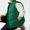 Meikulo Boys Zip Up Puffer Vest Kids Stand Collar Quilted Gilet Sleeveless Jackets Outwear with Pockets view 4
