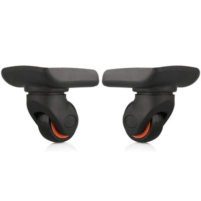CETEOR Luggage Wheels, (Set of a Pair) 360 Degree Swivel Front Mute Repair Replacement Luggage Wheel Suitcase Wheels Parts Spinner