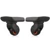 CETEOR Luggage Wheels, (Set of a Pair) 360 Degree Swivel Front Mute Repair Replacement Luggage Wheel Suitcase Wheels Parts Spinner view 1