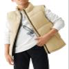 Meikulo Boys Zip Up Puffer Vest Kids Stand Collar Quilted Gilet Sleeveless Jackets Outwear with Pockets view 2