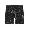 ZLYYXY Men'S Long Leg Boxers Brief Novelty Underwear Comfort Fit Moisture Wicking Breathable Abstract Science Chemistry Illustration 3d, XX-Large view 1